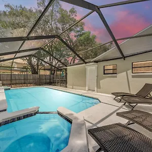 ⭑ Pool-80 In Tv-bbq Grill- Beach- Airport ⭑ Holiday home Tampa